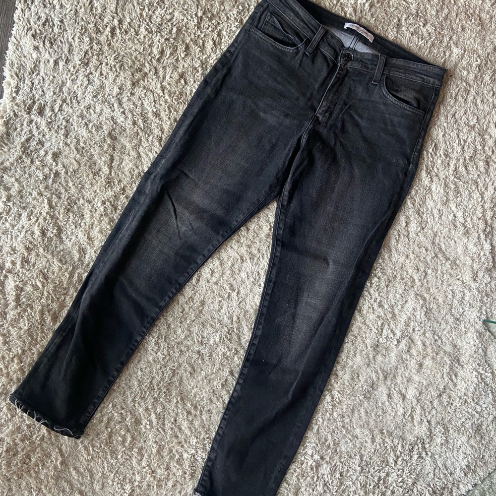 Flying Monkey Washed Black Denim